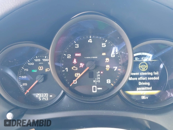 2018 Porsche Macan with VIN WP1AA2A51JLB21481, listed as a IAAI auction lot 42750163 with 29,339 mi miles and . Bid and sale history available at DreamBid. Image 7.