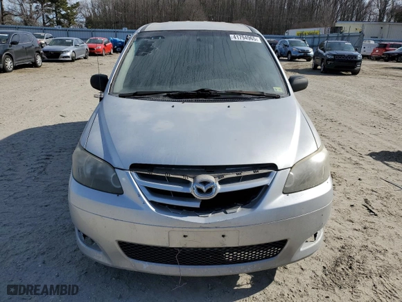 2004 Mazda MPV LX with VIN JM3LW28AX40523401, listed as a Copart auction lot 41794965 with 217,977 mi miles and Salvage Title. Bid and sale history available at carsss.com. Image 5.