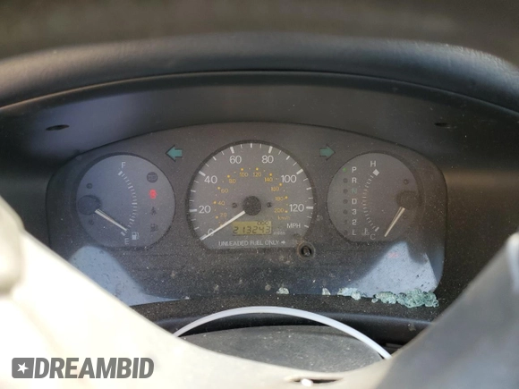 1998 Mitsubishi Mirage DE with VIN JA3AY26A3WU041117, listed as a Copart auction lot 88280675 with 213,243 mi miles and Salvage title. Bid and sale history available at DreamBid. Image 9.