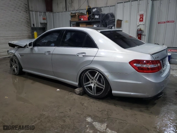 2010 Mercedes-Benz E-Class E 63 AMG with VIN WDDHF7HB9AA154773, listed as a Copart auction lot 46449995 with 88,245 mi miles and Salvage Title. Bid and sale history available at carsss.com. Image 2.