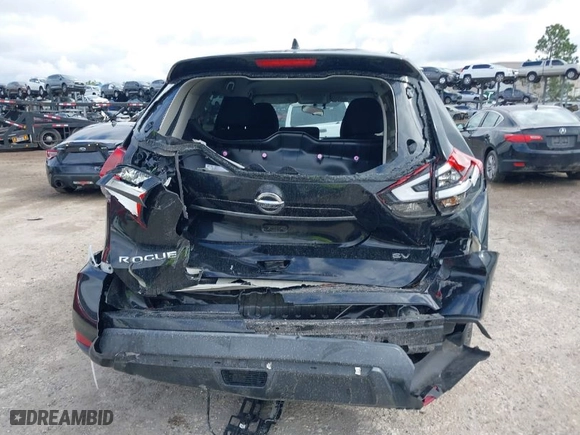 2018 Nissan Rogue SV with VIN KNMAT2MTXJP580135, listed as a IAAI auction lot 41626555 with 105634 miles. Bid and sale history available at carsss.com. Image 16.