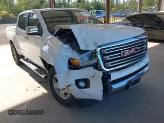 2015 GMC Canyon 2WD SLE with VIN 1GTG5CEA1F1273955, listed as a IAAI auction lot 42392908 with 79,981 mi miles and . Bid and sale history available at DreamBid. Image 6.