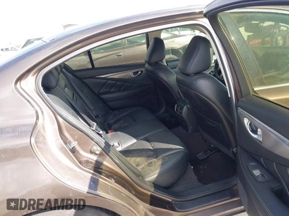 2017 Infiniti Q50 3.0t Premium with VIN JN1EV7AP5HM740257, listed as a IAAI auction lot 41521837 with 78,763 mi miles. Bid and sale history available at carsss.com. Image 8.