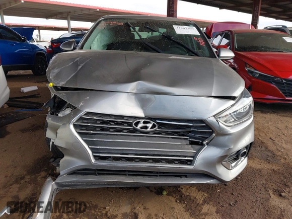 2021 Hyundai Accent SE with VIN 3KPC24A64ME151163, listed as a IAAI auction lot 41207309 with 23,230 mi miles. Bid and sale history available at carsss.com. Image 12.