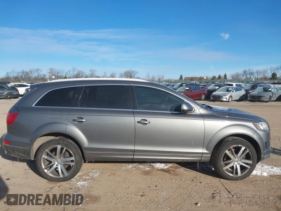 2015 Audi Q7 Premium Plus with VIN WA1LMAFE8FD029395, listed as a IAAI auction lot 41272971 with 110,525 mi miles and . Bid and sale history available at DreamBid. Image 13.