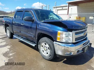 2012 Chevrolet Silverado 1500 LT with VIN 3GCPKSE77CG223467, listed as a IAAI auction lot 41867896 with 101,602 mi miles and . Bid and sale history available at DreamBid. Image 1.