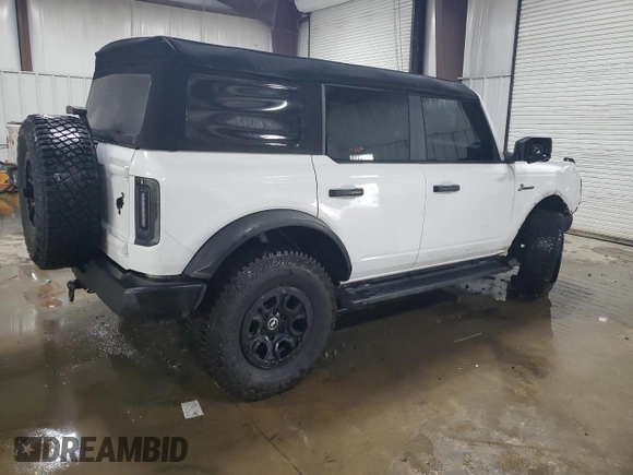 2023 Ford Bronco z VIN 1FMEE5DP9PLC00732, wystawiony jako Copart lot #60123165 z przebiegiem 10 672 mil mil oraz Szkoda całkowita • Salvage title. Historia ofert i sprzedaży dostępna na DreamBid. Obrazek 3.
