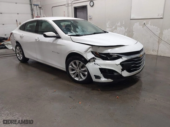 2019 Chevrolet Malibu LT with VIN 1G1ZD5ST8KF196424, listed as a IAAI auction lot 41181038 with 116,735 mi miles. Bid and sale history available at carsss.com. Image 1.