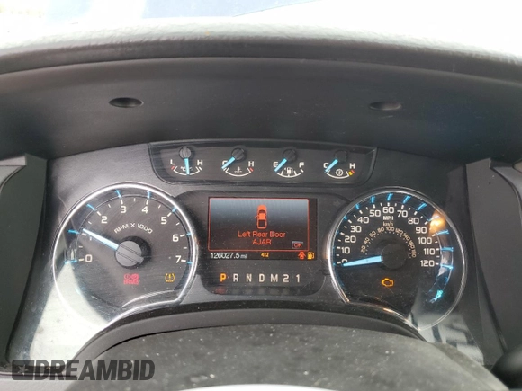 2011 Ford F-150 XL with VIN 1FTFX1ET8BFC87344, listed as a Copart auction lot 46576495 with 126,027 mi miles and Salvage Title. Bid and sale history available at carsss.com. Image 9.
