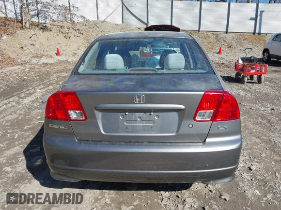 2005 Honda Civic LX with VIN 2HGES16545H550184, listed as a IAAI auction lot 41763026 with 88,188 mi miles and . Bid and sale history available at DreamBid. Image 16.