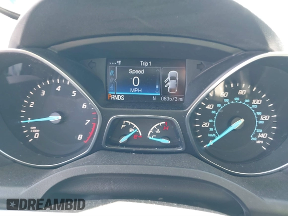 2016 Ford Escape SE with VIN 1FMCU0GX9GUB70800, listed as a IAAI auction lot 41857833 with 83,573 mi miles. Bid and sale history available at carsss.com. Image 7.