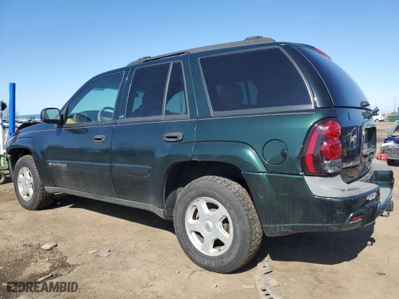 2002 Chevrolet TrailBlazer LS with VIN 1GNDT13S722508458, listed as a Copart auction lot 51221705 with 155,818 mi miles and Salvage Title. Bid and sale history available at carsss.com. Image 2.