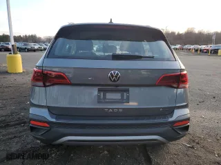 2024 Volkswagen Taos S with VIN 3VV8X7B2XRM080392, listed as a Copart auction lot 82410604 with 6,966 mi miles and Salvage Title. Bid and sale history available at carsss.com. Image 6.