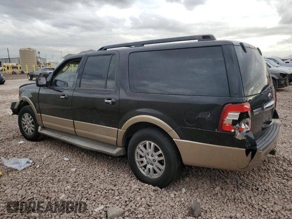 2013 Ford Expedition EL XLT with VIN 1FMJK1J55DEF19967, listed as a Copart auction lot 42805695 with 185,378 mi miles and Salvage Title. Bid and sale history available at carsss.com. Image 2.