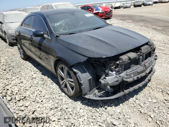 2020 Mercedes-Benz CLA 250 with VIN WDD5J4GB2LN033158, listed as a Copart auction lot 59300053 with 55,667 mi miles and . Bid and sale history available at DreamBid. Image 4.