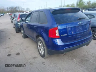 2013 Ford Edge SEL with VIN 2FMDK3JC3DBA32916, listed as a IAAI auction lot 42098179 with 146,093 mi miles. Bid and sale history available at carsss.com. Image 3.