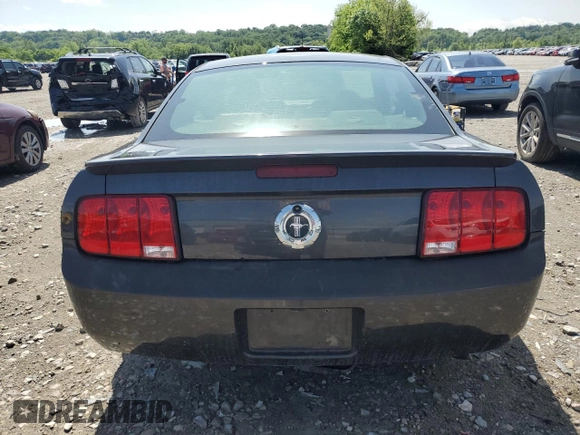 2008 Ford Mustang Deluxe with VIN 1ZVHT80N885165097, listed as a Copart auction lot 57712405 with 113,772 mi miles and Salvage title. Bid and sale history available at DreamBid. Image 6.