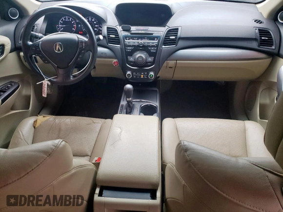 2013 Acura RDX Technology with VIN 5J8TB3H57DL016503, listed as a Copart auction lot 53882675 with 198,949 mi miles and Salvage title. Bid and sale history available at DreamBid. Image 8.