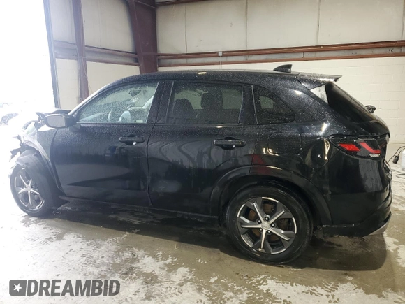 2024 Honda HR-V EX-L with VIN 3CZRZ2H72RM702867, listed as a Copart auction lot 57710695 with 22,598 mi miles and Salvage title. Bid and sale history available at DreamBid. Image 2.