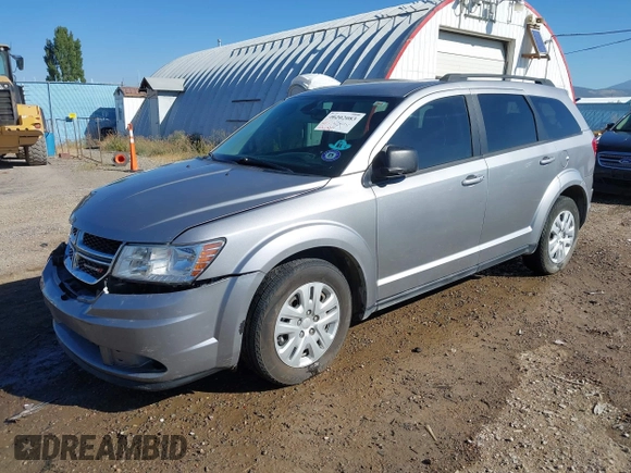 2019 Dodge Journey SE Value with VIN 3C4PDCAB3KT746548, listed as a IAAI auction lot 40202083 with 150,699 mi miles and . Bid and sale history available at DreamBid. Image 2.