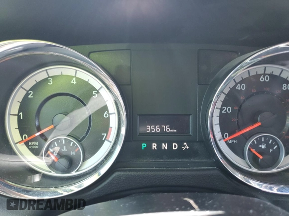 2015 Dodge Grand Caravan SE with VIN 2C4RDGBG2FR606297, listed as a Copart auction lot 53870875 with 35,676 mi miles and Salvage Title. Bid and sale history available at DreamBid. Image 9.