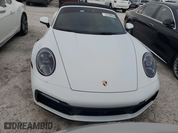 2020 Porsche 911 991 Carrera with VIN WP0CA2A90LS251516, listed as a Copart auction lot 74798544 with 35,071 mi miles and Non Repairable. Bid and sale history available at carsss.com. Image 5.
