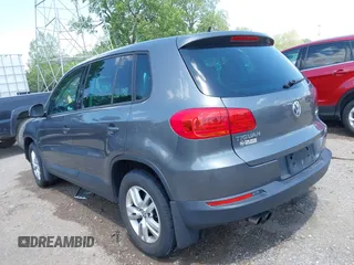 2012 Volkswagen Tiguan SE with VIN WVGAV7AX9CW004362, listed as a IAAI auction lot 42260316 with 163,444 mi miles and . Bid and sale history available at DreamBid. Image 3.