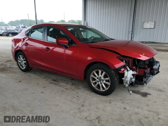 2015 Mazda 3 i Touring with VIN 3MZBM1V7XFM221083, listed as a Copart auction lot 60018775 with 150,348 mi miles and Salvage title. Bid and sale history available at DreamBid. Image 4.