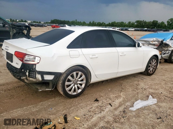 2013 Audi A4 Premium с VIN WAUAFAFL4DA197374, выставлен на аукционе Copart как лот 58561765 с пробегом 118 832 миль миль и Чистый • Clean title. История ставок и продаж доступна на DreamBid. Изображение 3.