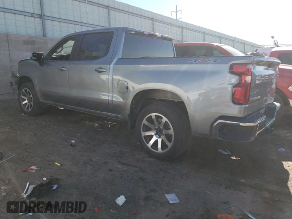2023 Chevrolet Silverado 1500 LT with VIN 3GCPDDEK2PG241729, listed as a Copart auction lot 82154784 with 44,772 mi miles and Salvage Title. Bid and sale history available at carsss.com. Image 2.