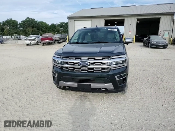 2022 Ford Expedition Platinum with VIN 1FMJU1MT3NEA00079, listed as a Copart auction lot 71940414 with 24,076 mi miles and Salvage Title. Bid and sale history available at carsss.com. Image 12.