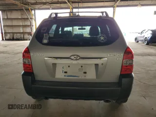 2008 Hyundai Tucson SE with VIN KM8JN12D98U902321, listed as a Copart auction lot 49511935 with 221,831 mi miles and Clean Title. Bid and sale history available at carsss.com. Image 6.