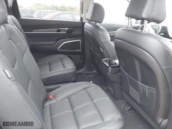 2023 Kia Telluride EX with VIN 5XYP34GC7PG356057, listed as a IAAI auction lot 41475968 with 37,832 mi miles. Bid and sale history available at carsss.com. Image 8.