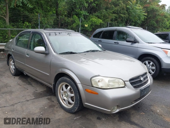 2001 Nissan Maxima SE with VIN JN1CA31D61T830594, listed as a IAAI auction lot 42283716 with 218,155 mi miles and . Bid and sale history available at DreamBid. Image 1.