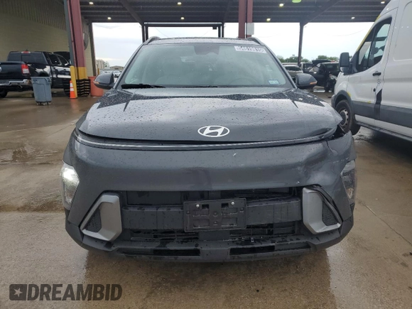 2025 Hyundai Kona SEL with VIN KM8HBCAB5SU215444, listed as a Copart auction lot 54619815 with 13,095 mi miles and Clean Title. Bid and sale history available at carsss.com. Image 5.