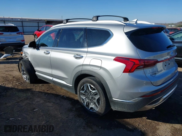 2023 Hyundai Santa Fe Limited with VIN 5NMS44AL8PH547203, listed as a IAAI auction lot 41274220 with 40,256 mi miles. Bid and sale history available at carsss.com. Image 3.