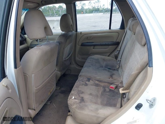2005 Honda CR-V LX with VIN JHLRD68565C005484, listed as a IAAI auction lot 41983513 with 215,839 mi miles. Bid and sale history available at carsss.com. Image 8.