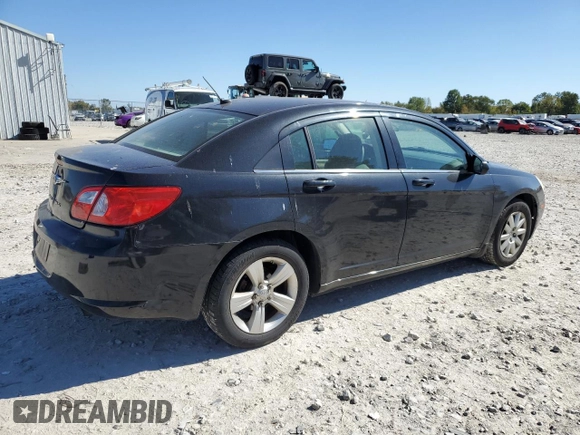 2008 Chrysler Sebring LX with VIN 1C3LC46RX8N280336, listed as a Copart auction lot 75286514 with 262,086 mi miles and Salvage title. Bid and sale history available at DreamBid. Image 3.