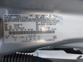2017 Ford Focus SE with VIN 1FADP3F29HL263353, listed as a IAAI auction lot 41945763 with 116,866 mi miles and . Bid and sale history available at DreamBid. Image 9.