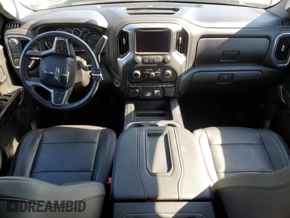 2020 Chevrolet Silverado 1500 with VIN 1GCVYEET7LZ175652, listed as a Copart auction lot 87804075 with Not Provided miles and Salvage Title. Bid and sale history available at DreamBid. Image 8.