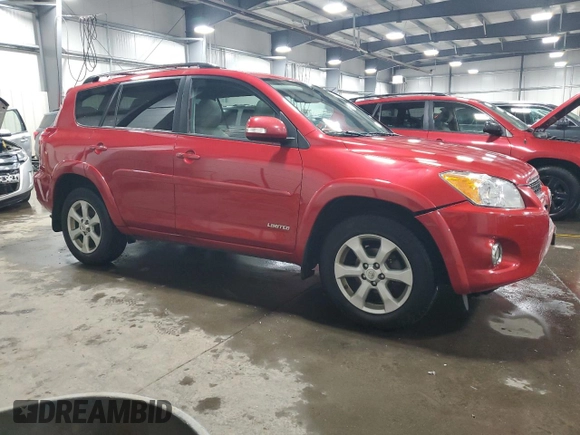 2012 Toyota RAV4 Limited with VIN 2T3DF4DV0CW211194, listed as a Copart auction lot 53527485 with 95,650 mi miles and Salvage title. Bid and sale history available at DreamBid. Image 4.
