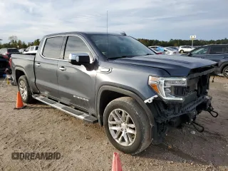 2022 GMC Sierra 1500 with VIN 1GTP8DET1NZ196163, listed as a Copart auction lot 83798824 with 74,828 mi miles and Salvage Title. Bid and sale history available at DreamBid. Image 4.