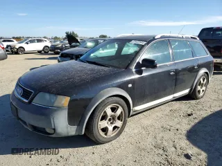 2001 Audi allroad A6 V8 with VIN WAUYP64B11N101255, listed as a Copart auction lot 77422544 with 212,333 mi miles and Salvage Title. Bid and sale history available at DreamBid. Image 1.