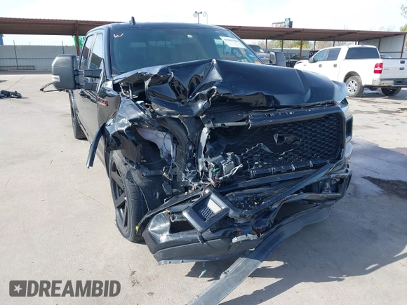 2018 Ford F-150 XL with VIN 1FTEW1CG7JFE39424, listed as a IAAI auction lot 41063898 with 112,166 mi miles. Bid and sale history available at carsss.com. Image 6.