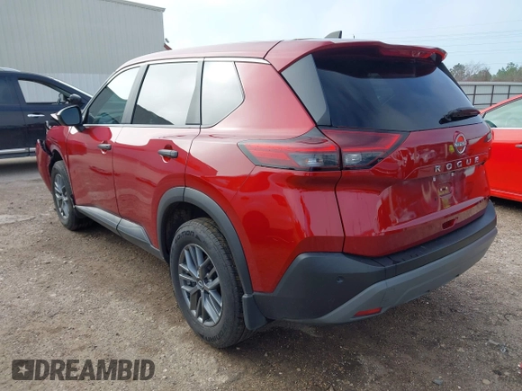 2023 Nissan Rogue S with VIN 5N1BT3AAXPC809941, listed as a IAAI auction lot 41145472 with 54,095 mi miles and . Bid and sale history available at DreamBid. Image 3.