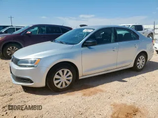 2014 Volkswagen Jetta S with VIN 3VW2K7AJXEM226292, listed as a Copart auction lot 59962315 with 46,781 mi miles and Salvage title. Bid and sale history available at DreamBid. Image 1.