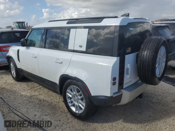 2024 Land Rover Defender S with VIN SALEJ7EX0R2341653, listed as a Copart auction lot 77228254 with Not provided miles and Salvage title. Bid and sale history available at DreamBid. Image 2.