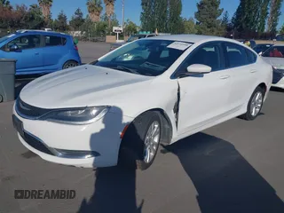 2015 Chrysler 200 Limited with VIN 1C3CCCAB7FN591692, listed as a IAAI auction lot 42172998 with 200,533 mi miles and . Bid and sale history available at DreamBid. Image 2.
