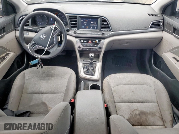 2018 Hyundai Elantra SEL z VIN 5NPD84LF4JH286232, wystawiony jako Copart lot #58422095 z przebiegiem 183 694 mil mil oraz Szkoda całkowita • Salvage title. Historia ofert i sprzedaży dostępna na DreamBid. Obrazek 8.