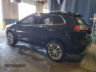 2019 Jeep Cherokee Overland with VIN 1C4PJMJN3KD191597, listed as a Copart auction lot 53457865 with 34,877 mi miles and Clean title. Bid and sale history available at DreamBid. Image 2.